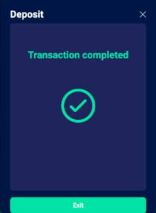 Transaction compleated