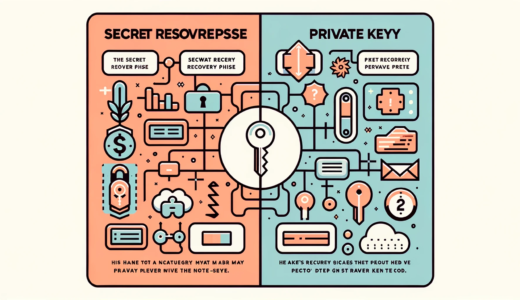 【わかる！】メタマスクの”シークレット（秘密の）リカバリーフレーズ”と”秘密鍵”とは